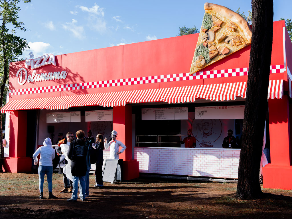 fabrication enseignes pizza de la mama