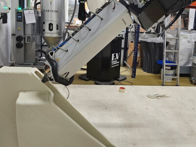 Impression 3D moule receveur douche nautique