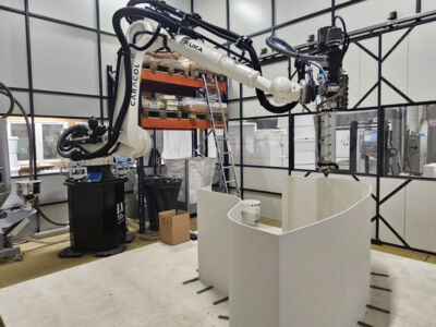 zone impression 3D robot IFAM